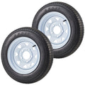 2 Pack 4.80-12 Trailer Tires with 12 inch Rims T5060