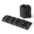 Adjustable Ankle Weights, Black J324