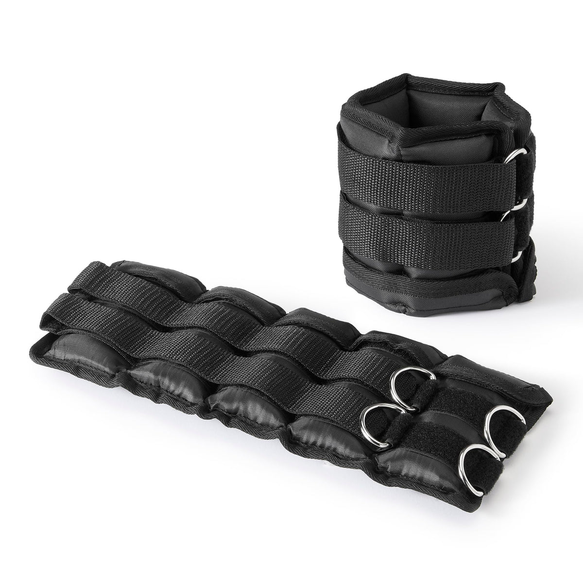 Adjustable Ankle Weights, Black J324