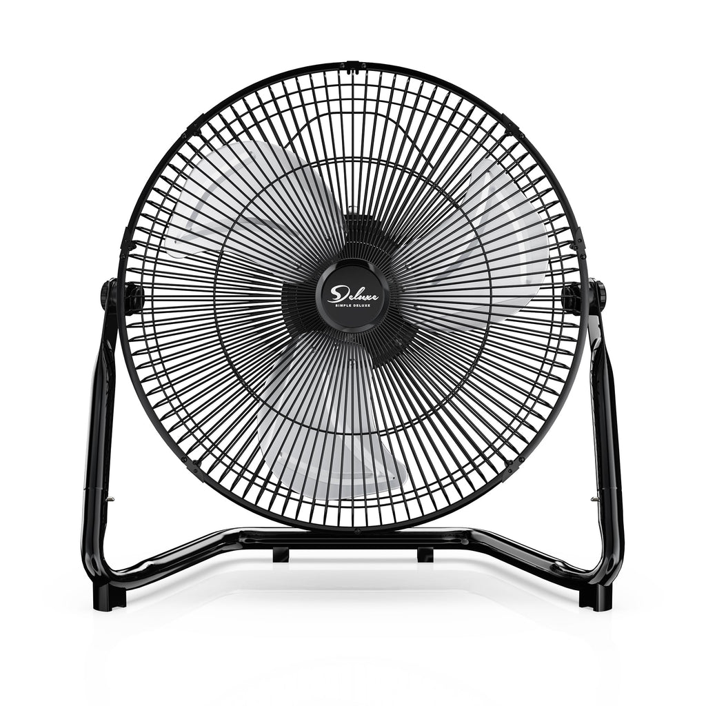 20 Inch 3-Speed Metal Industrial Floor Fans 2-Pack R9017