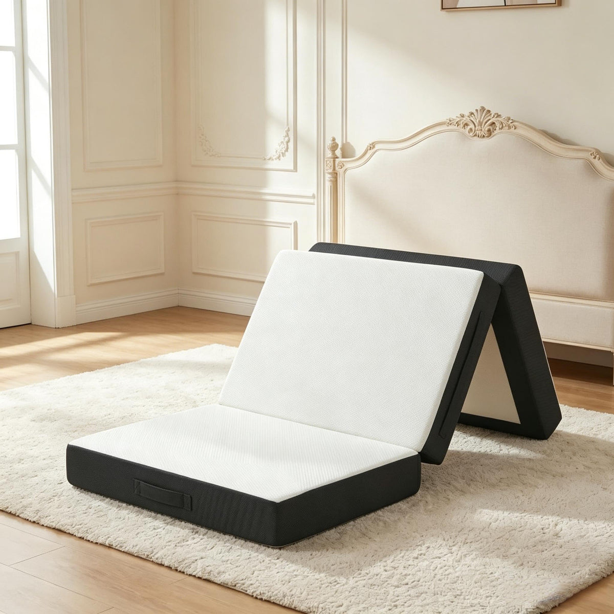 6 Inch Trifold Memory Foam Mattress, Twin M614