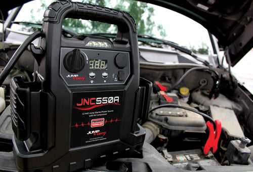 1100 Peak Amp Jump Starter with Air Compressor V44780