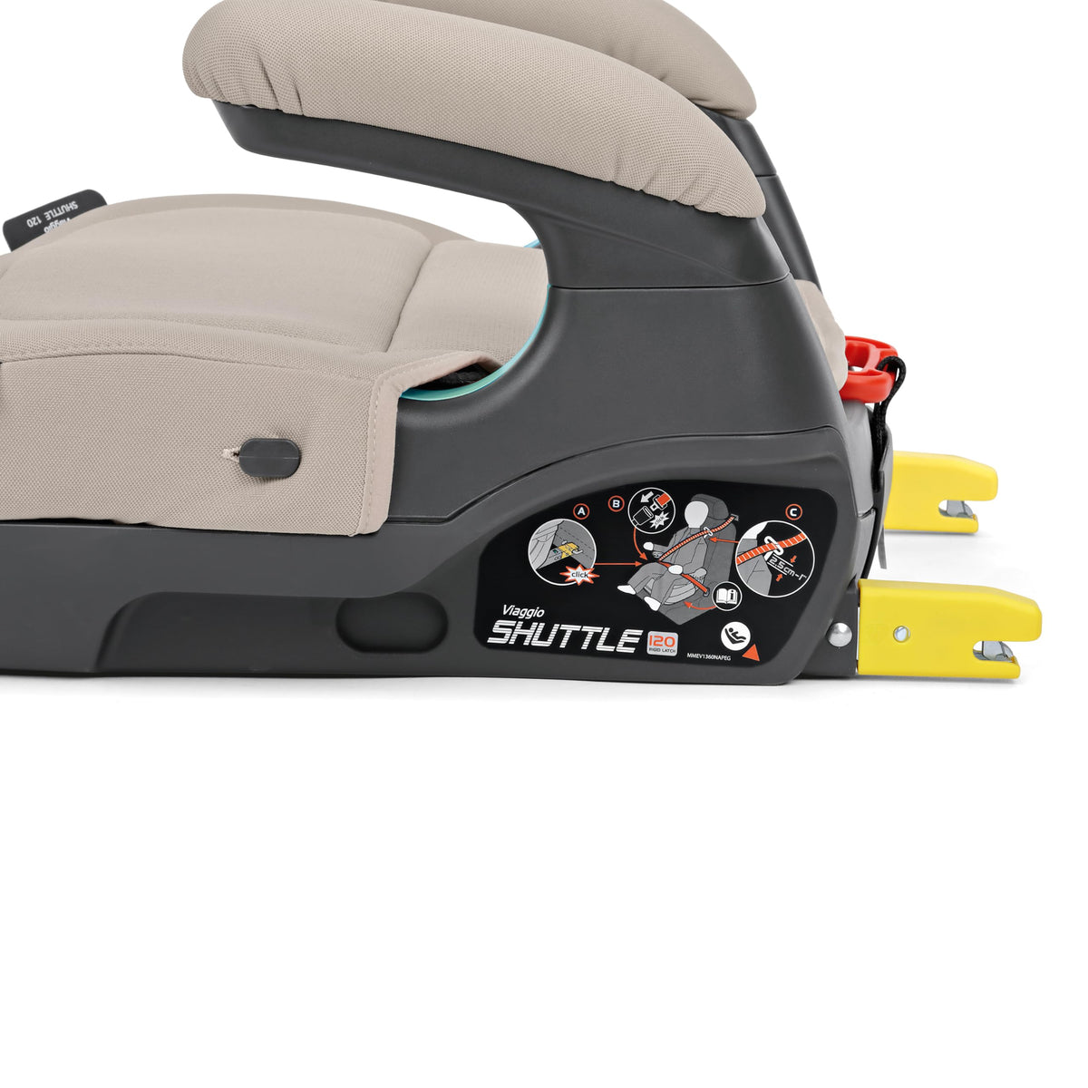 Backless Booster Car Seat Beige T443802