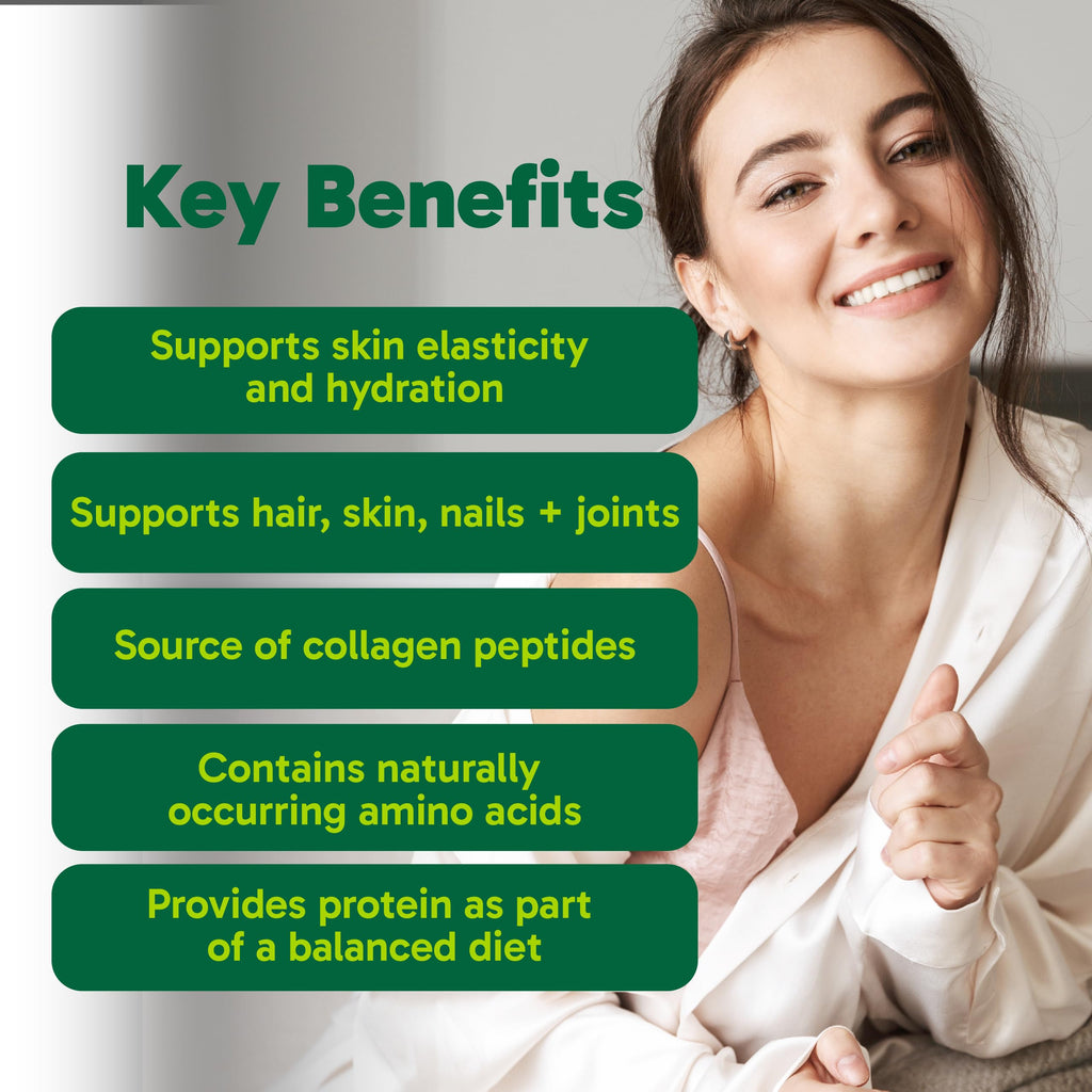 Hydrolyzed Collagen Peptides Powder 1.1 Pounds O6181