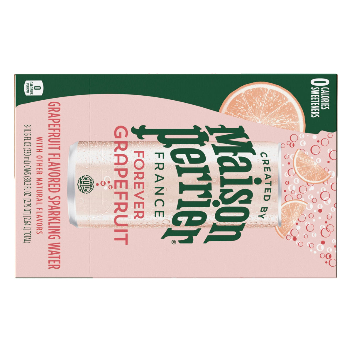 Grapefruit Flavored Sparkling Water, 11.15 Fl Oz Cans, 8 Count U522672