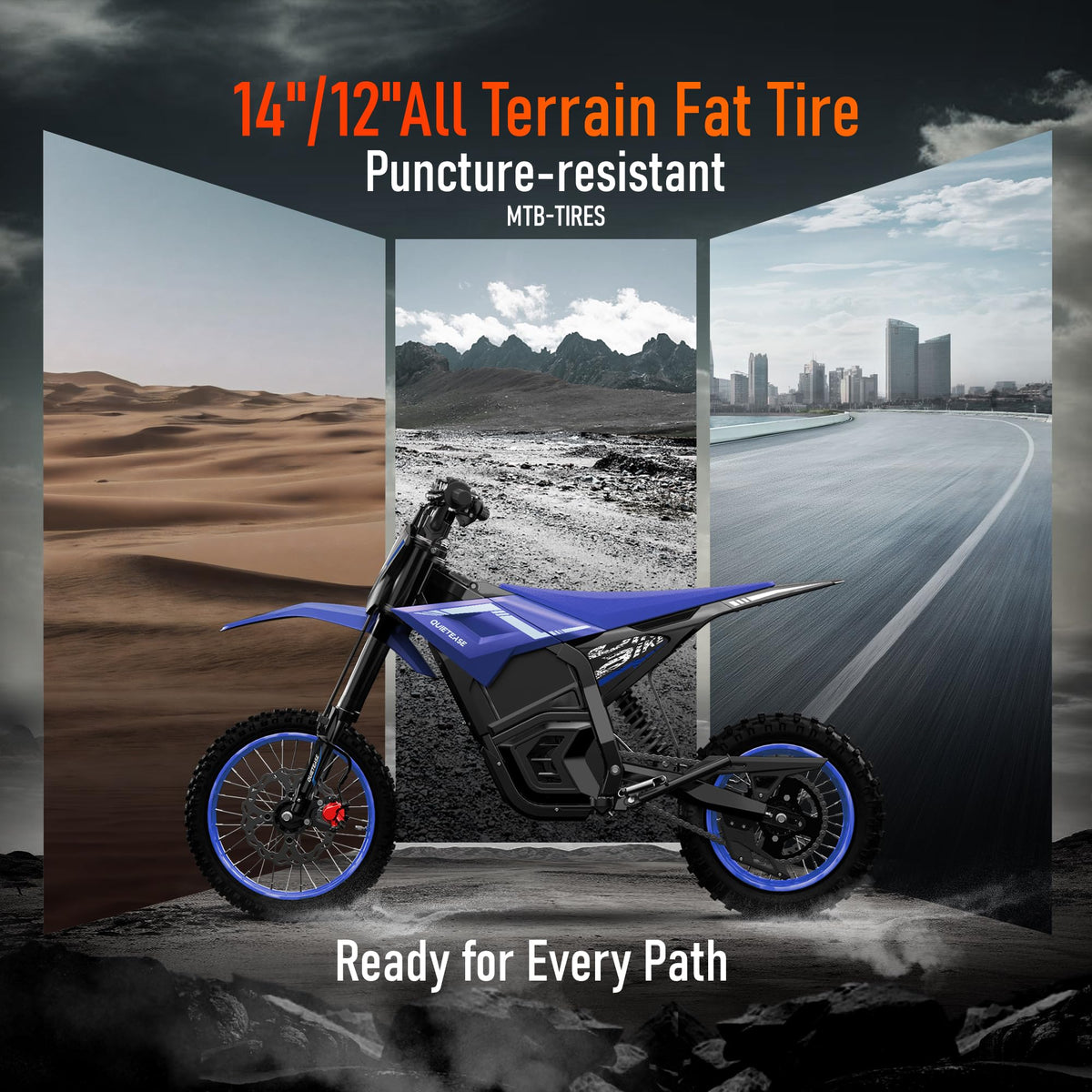 3000W Electric Dirt Bike for Adults Teens R595771