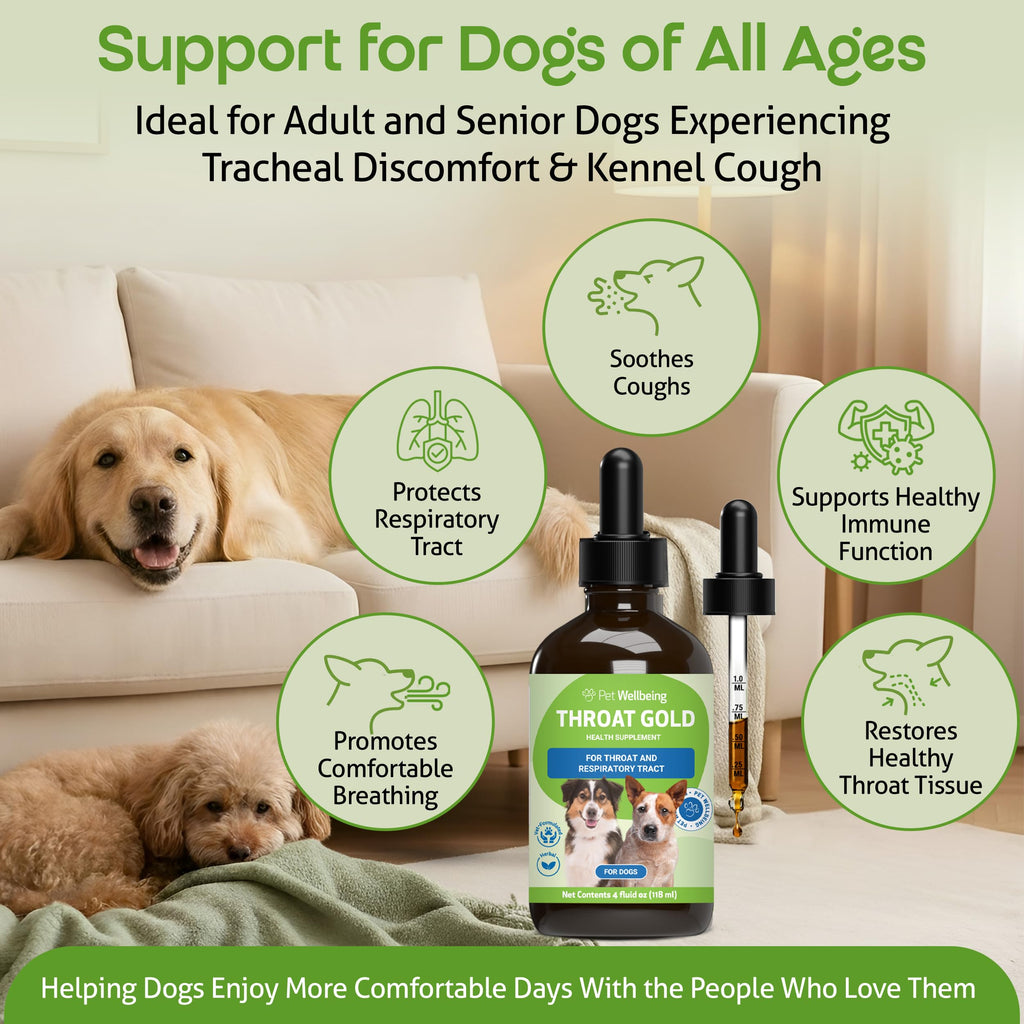 Throat Discomfort & Immune Care for Dogs, 4 oz G291