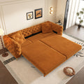 King 3 in 1 Convertible Sleeper Sofa with Ottoman B693747
